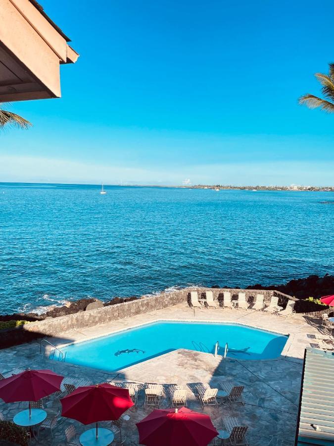 Sea Village Condo With Unobstructed Ocean Views And Oceanside Pool Kailua-Kona Exteriör bild