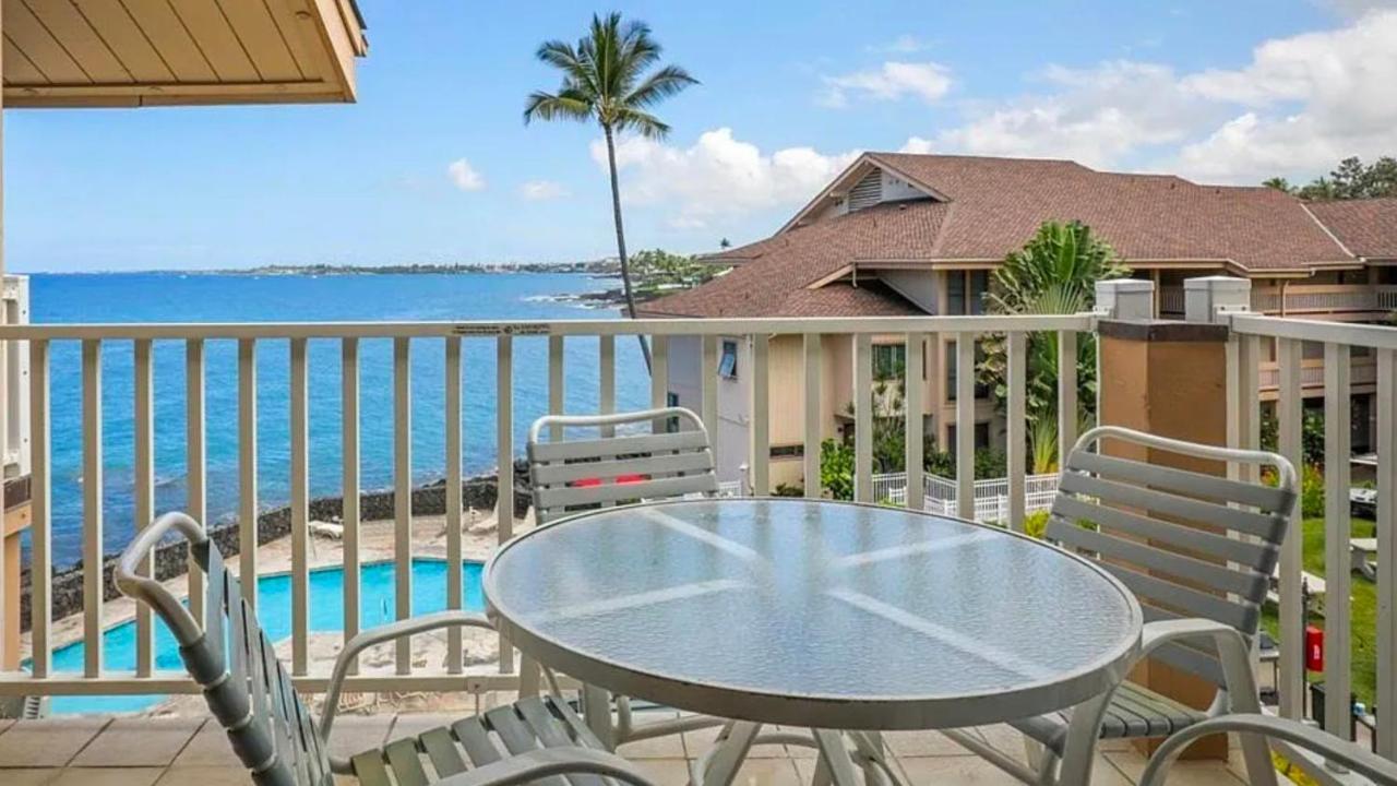 Sea Village Condo With Unobstructed Ocean Views And Oceanside Pool Kailua-Kona Exteriör bild