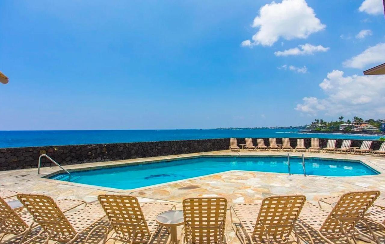 Sea Village Condo With Unobstructed Ocean Views And Oceanside Pool Kailua-Kona Exteriör bild