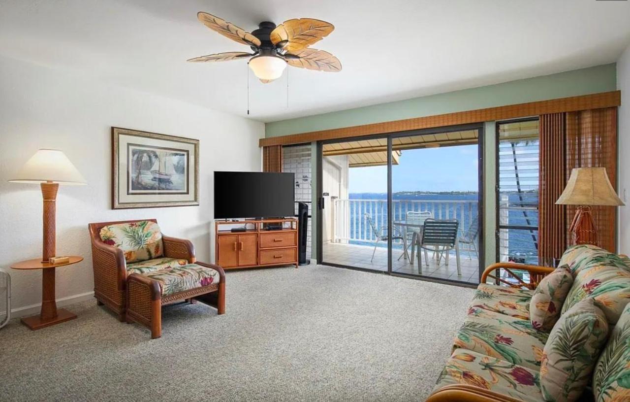 Sea Village Condo With Unobstructed Ocean Views And Oceanside Pool Kailua-Kona Exteriör bild