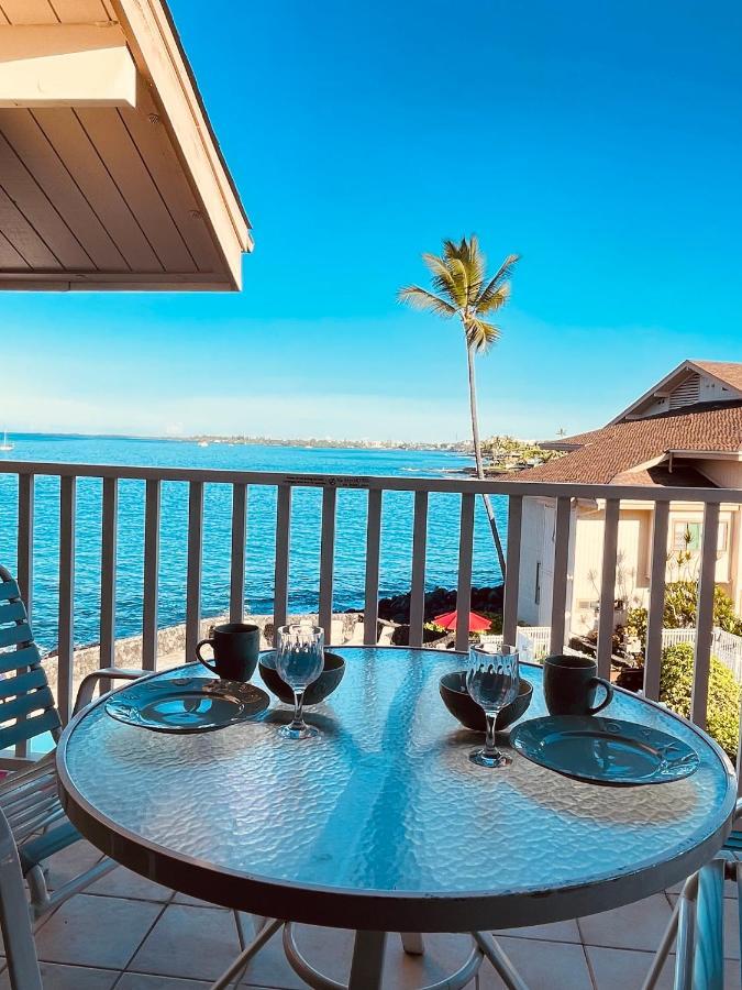 Sea Village Condo With Unobstructed Ocean Views And Oceanside Pool Kailua-Kona Exteriör bild